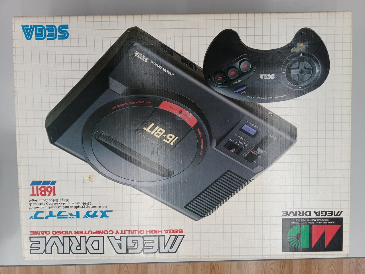 Mega Drive Model Number HAA 2510 SEGA