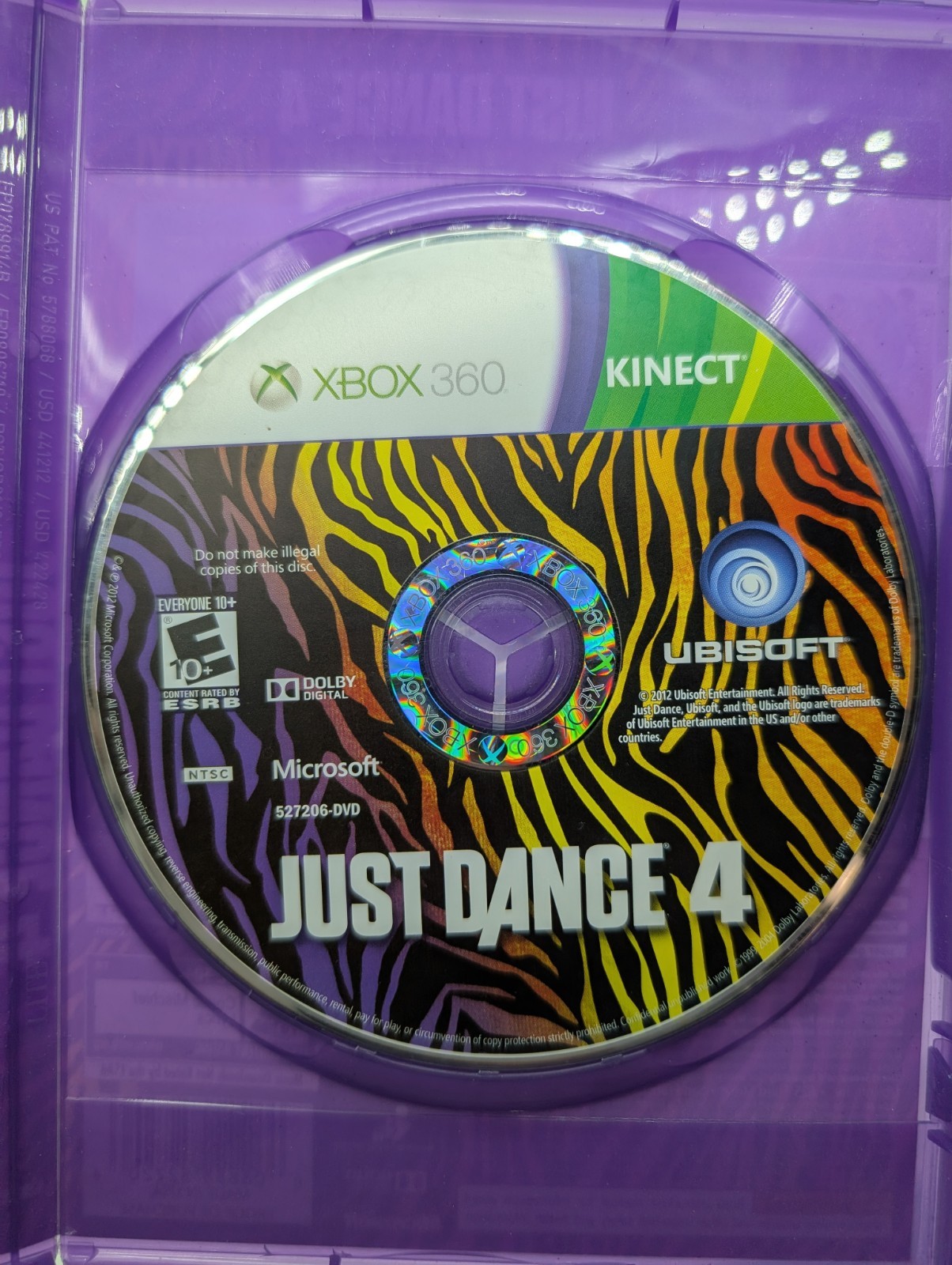 Xbox 360 Slim Console Kinect Bundle w/ 10 Games & Cords 250gb – Tested Working