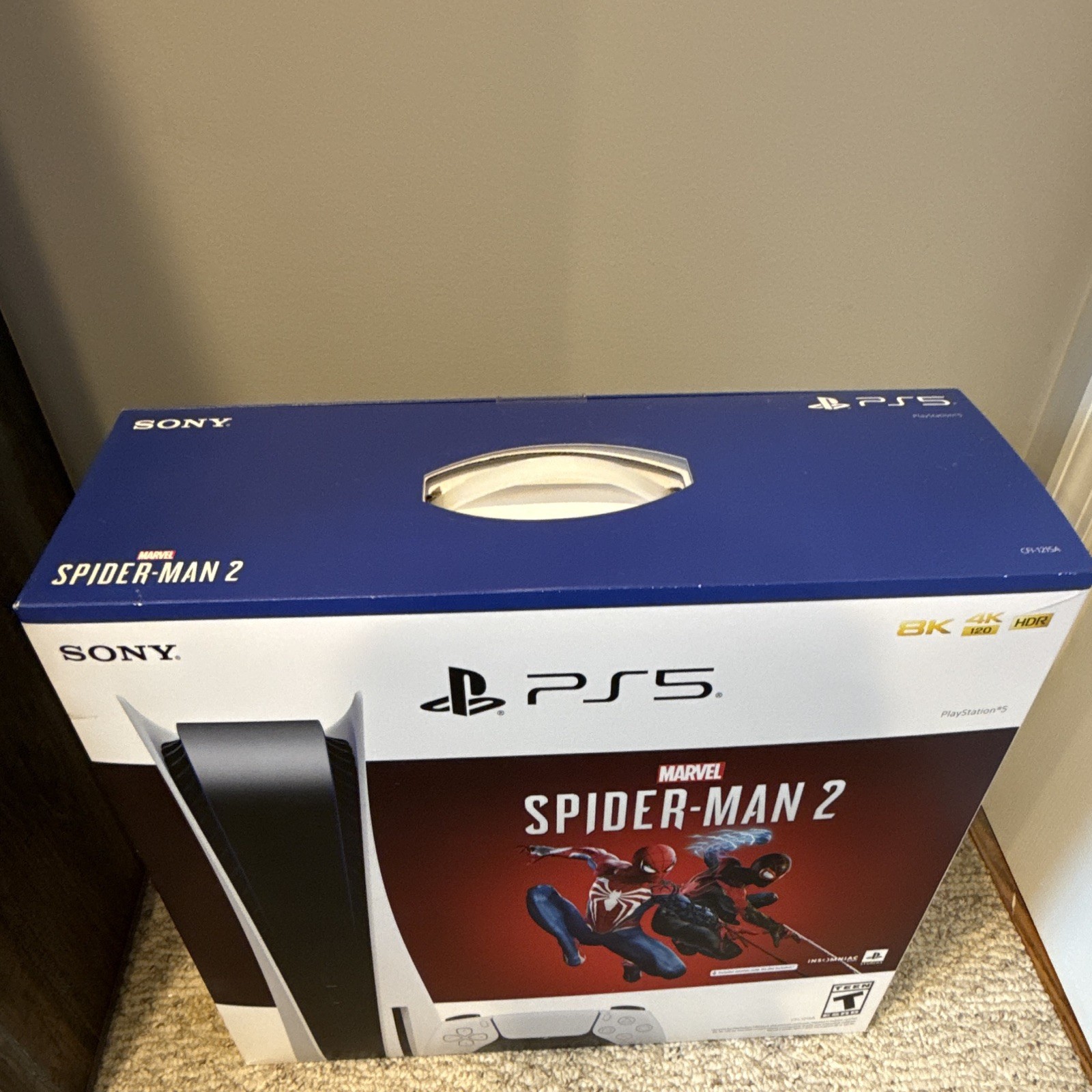 Sony PlayStation 5 Spider-Man 2 Bundle 825GB Disc Edition BRAND NEW NEVER OPENED