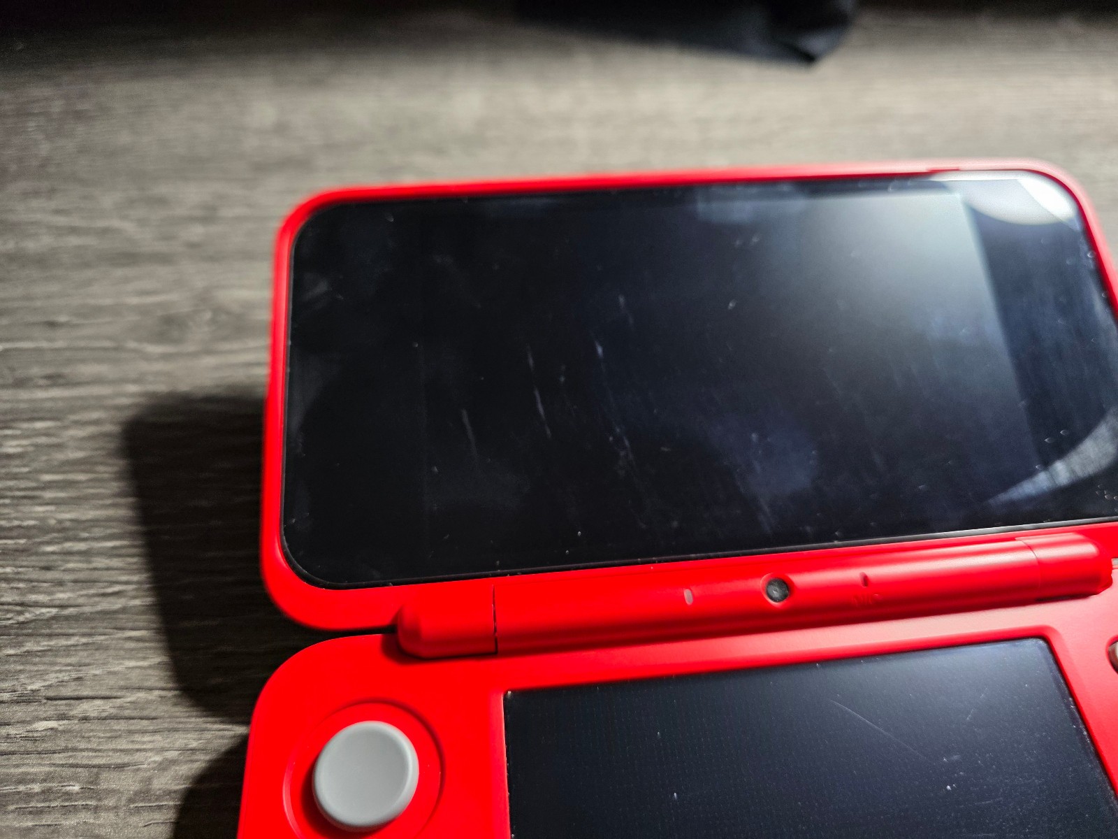 Nintendo 2DS XL Pokeball Edition System Console AS-IS FOR PARTS OR REPAIR