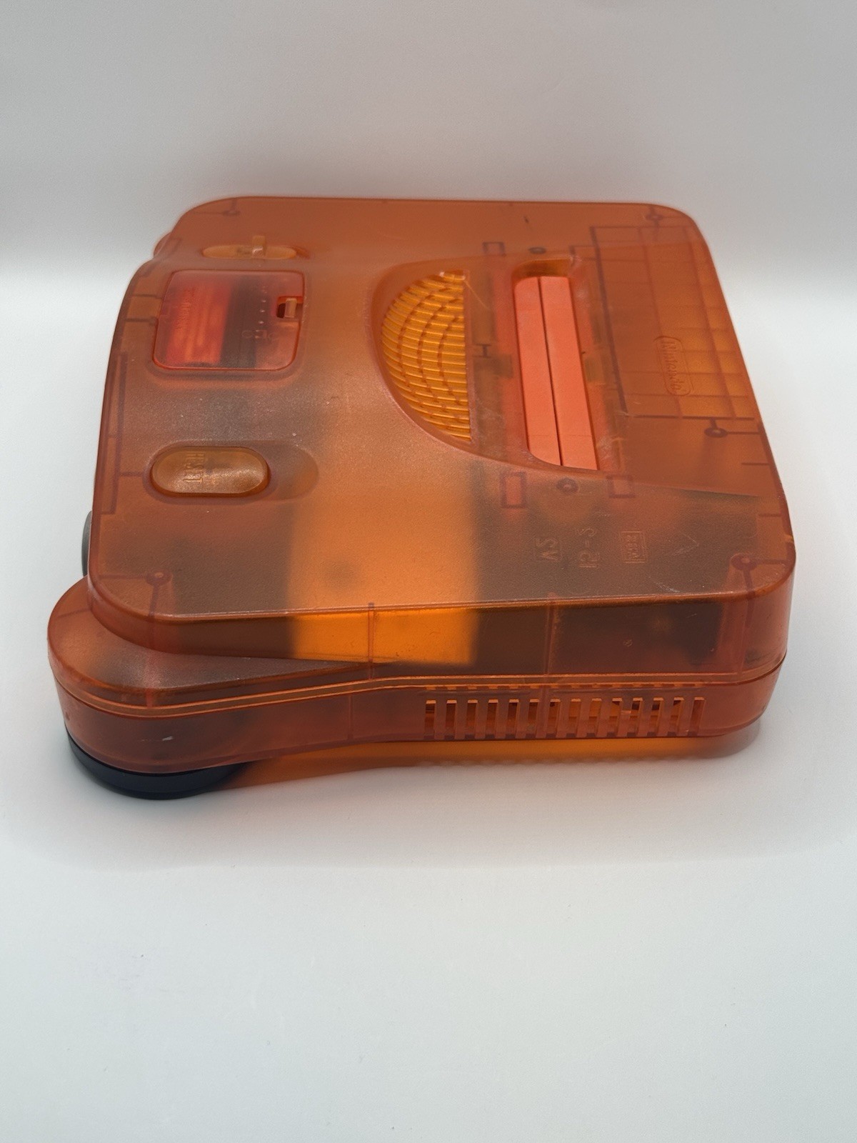 Nintendo 64 N64 Fire Orange Funtastic Console Only Tested Working