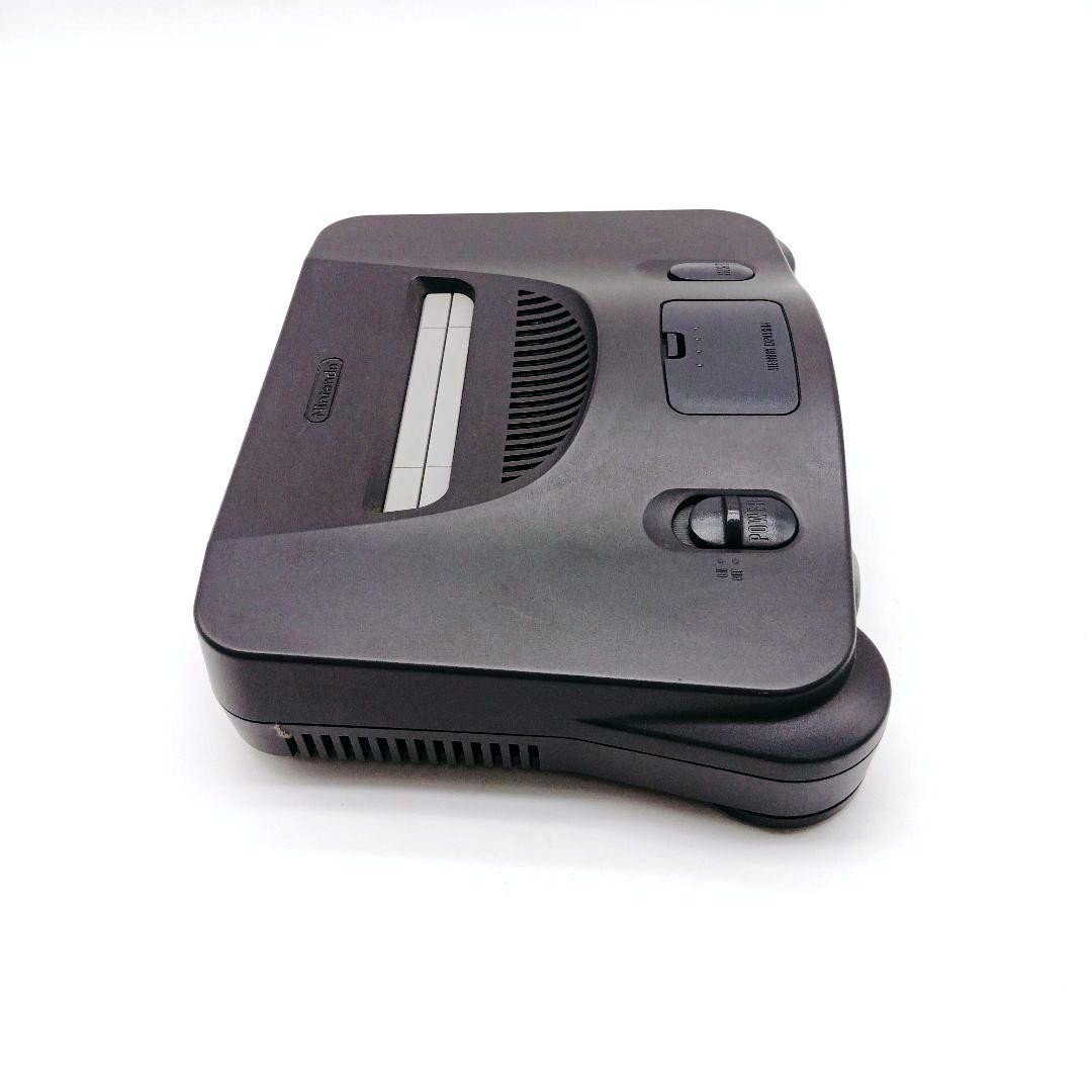 Nintendo 64 Black Console Set with Memory Expansion Pak Box Manual