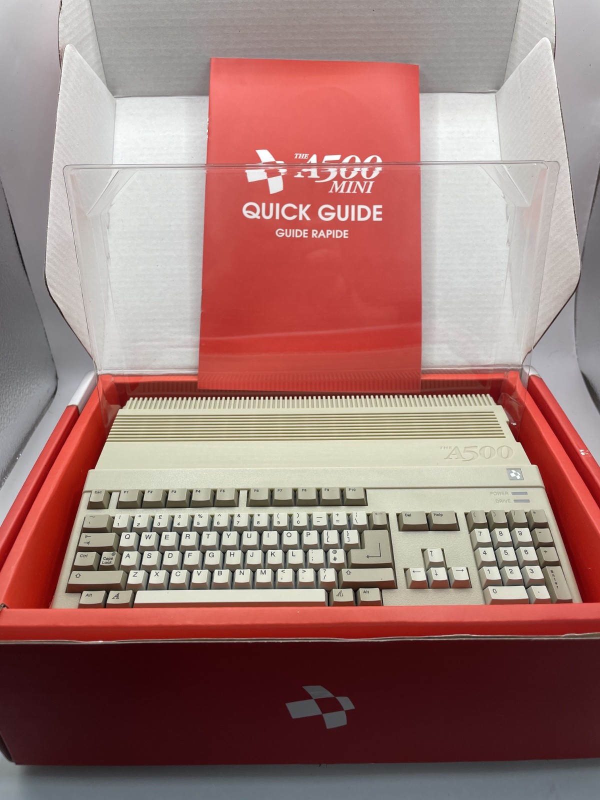 NEW (OPEN BOX) – Amiga A500 Mini 25 Games HDMI Edition Commodore Console
