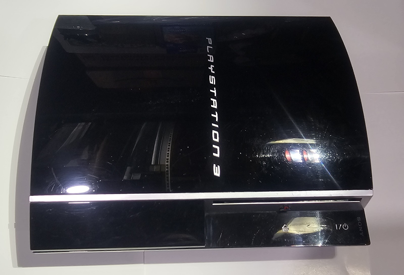Sony PlayStation 3 PS3 Fat CECHL01 Console W/ Cords + Games Restored In & Out