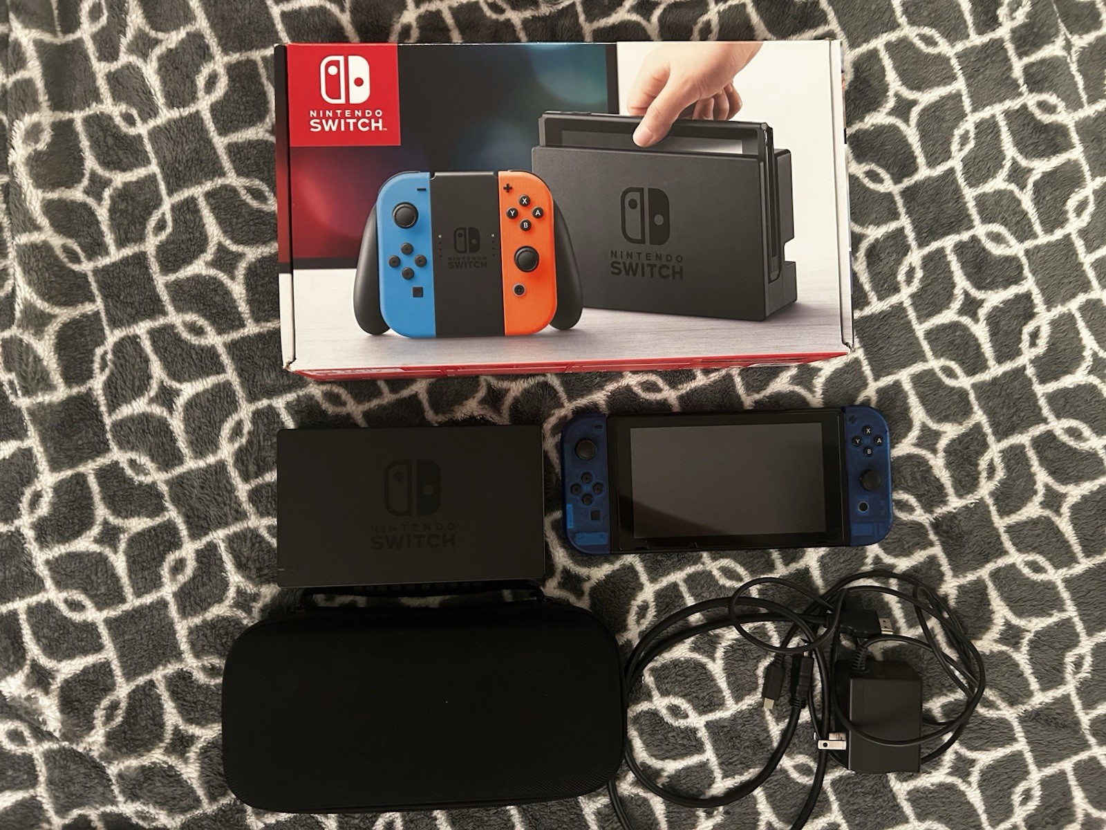 Original Model Nintendo Switch 32GB with Custom Shelled Joy-Cons