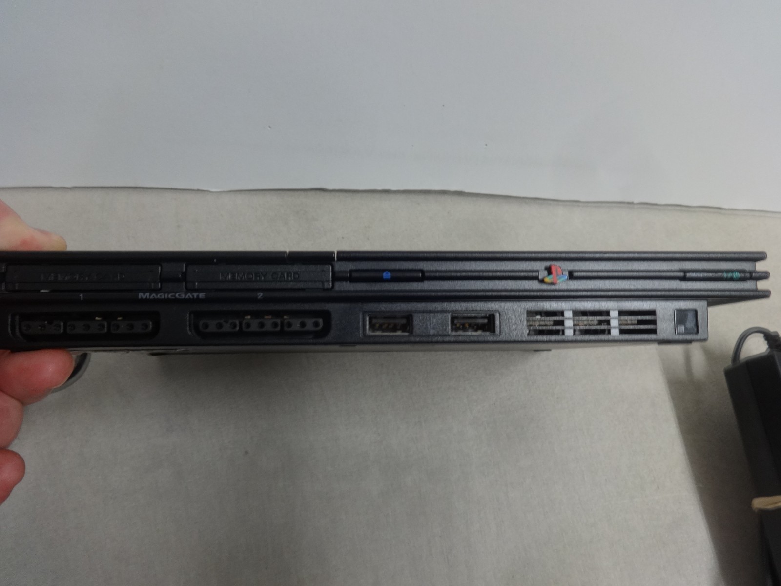 OEM Sony PS2 SLIM Video Game System Console Bundle Set Playstation-2 SCPH-70012