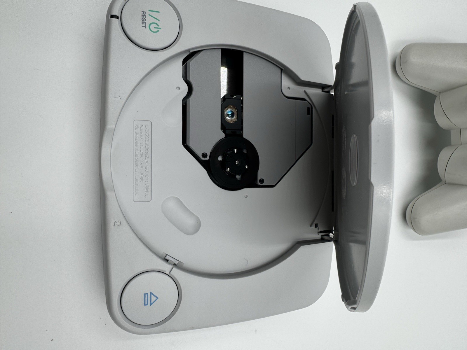 Sony PS One PS1 Slim White Console PS1 Tested