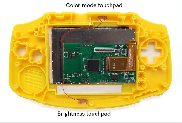 GameBoy Advance 3.0 V5 IPS Backlight Kit 720×480 LCD for GBA NO SOLDER + Shell