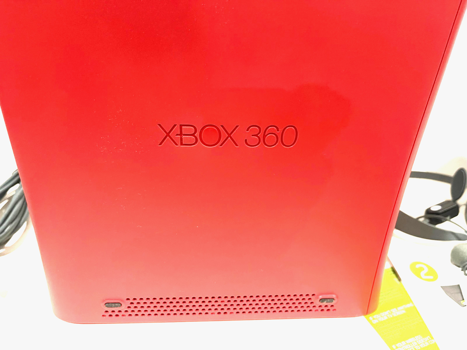 Resident Evil 5 Limited Edition Xbox 360 Red Elite 120GB NTSC Like New