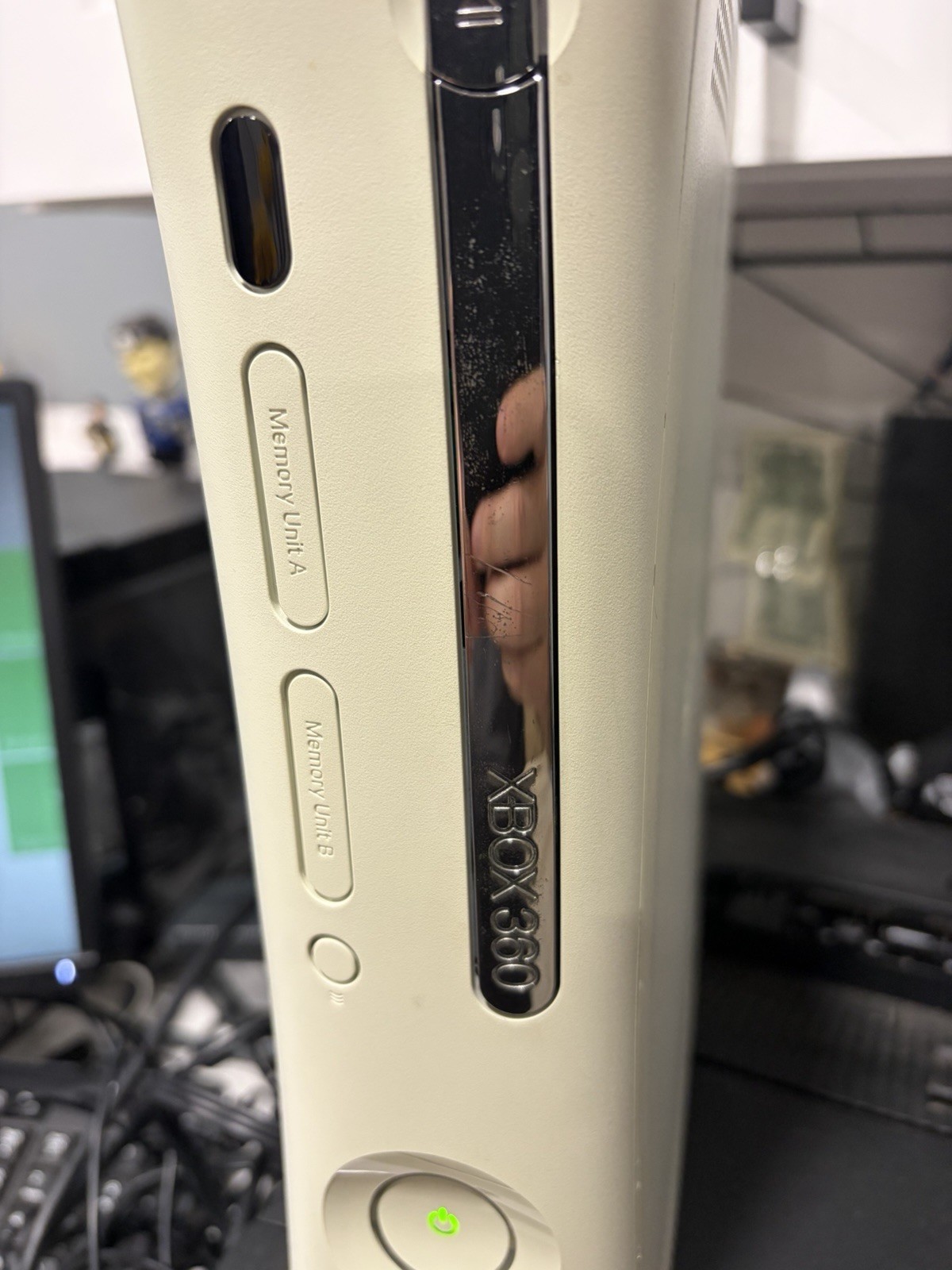 Microsoft Xbox 360 Console Only – Working But Disc Tray Jam- FREE SHIPPING