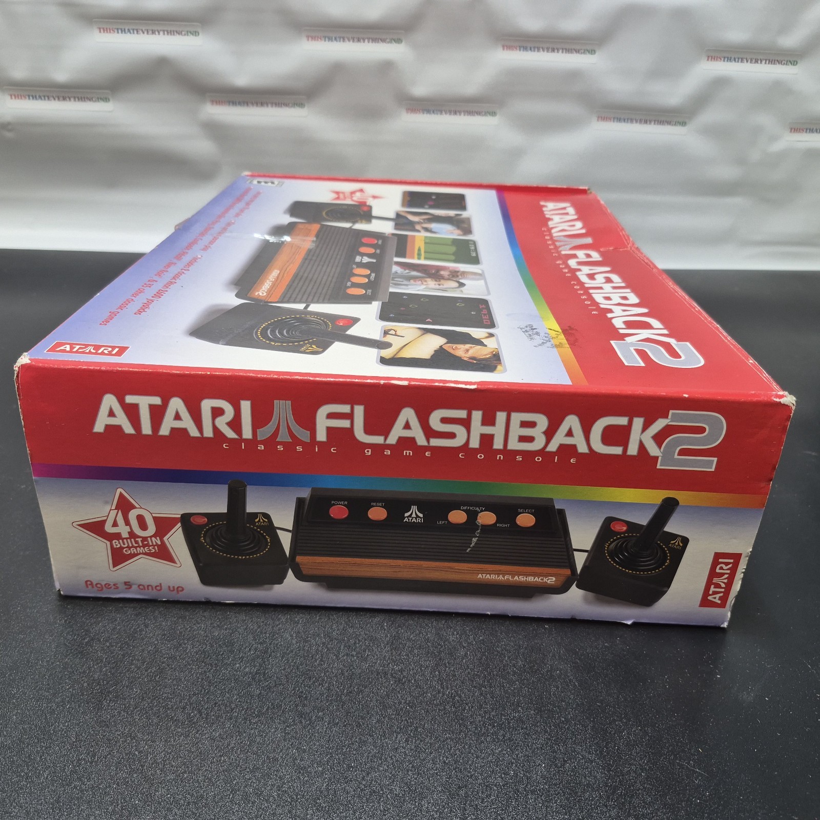 Atari Flashback 2 Console System Complete in Box Tested Working