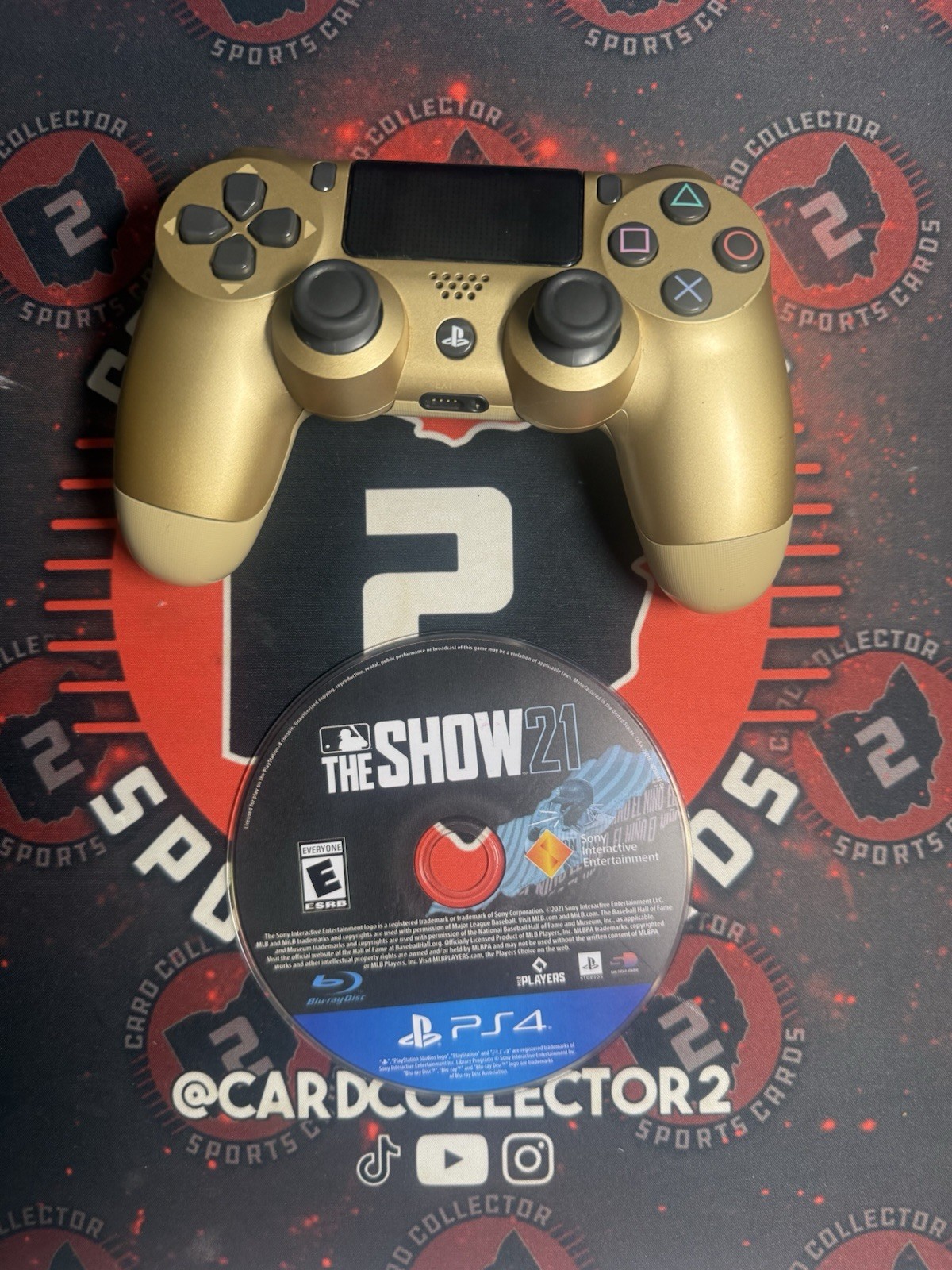 PlayStation 4 Tested Slim With Gold Controller And Game