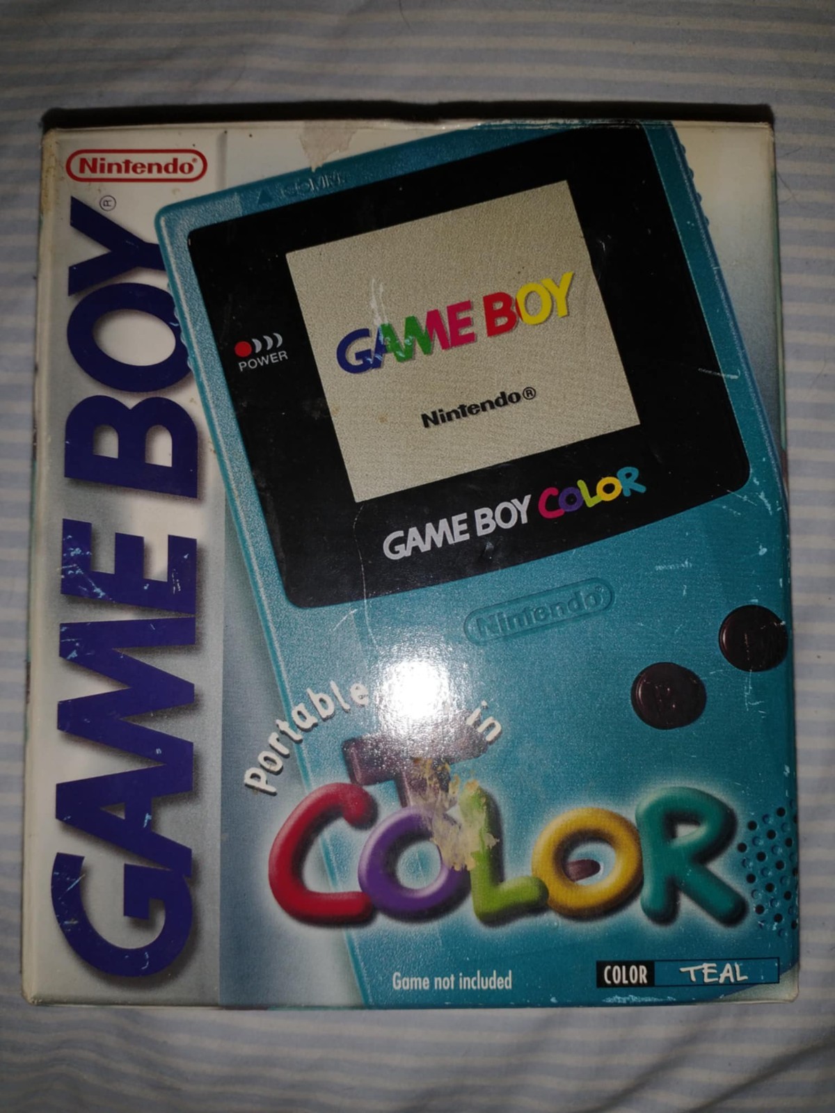 Nintendo Game Boy Color Handheld Game Console – Teal