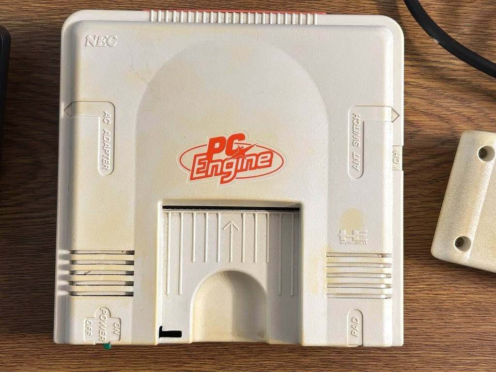 NEC PC Engine PI-TG001 Console Bundle Tennoe 2 Backup Unit HuCard Japan Tested