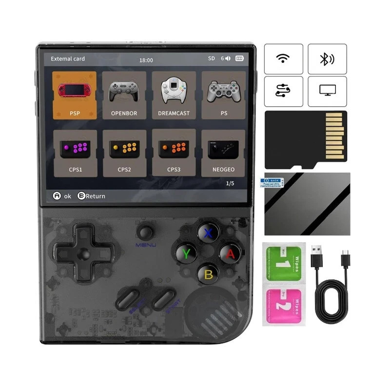 ANBERNIC RG35XX Retro Game Console 3300mAh LinuxSystem Retro Games Consoles