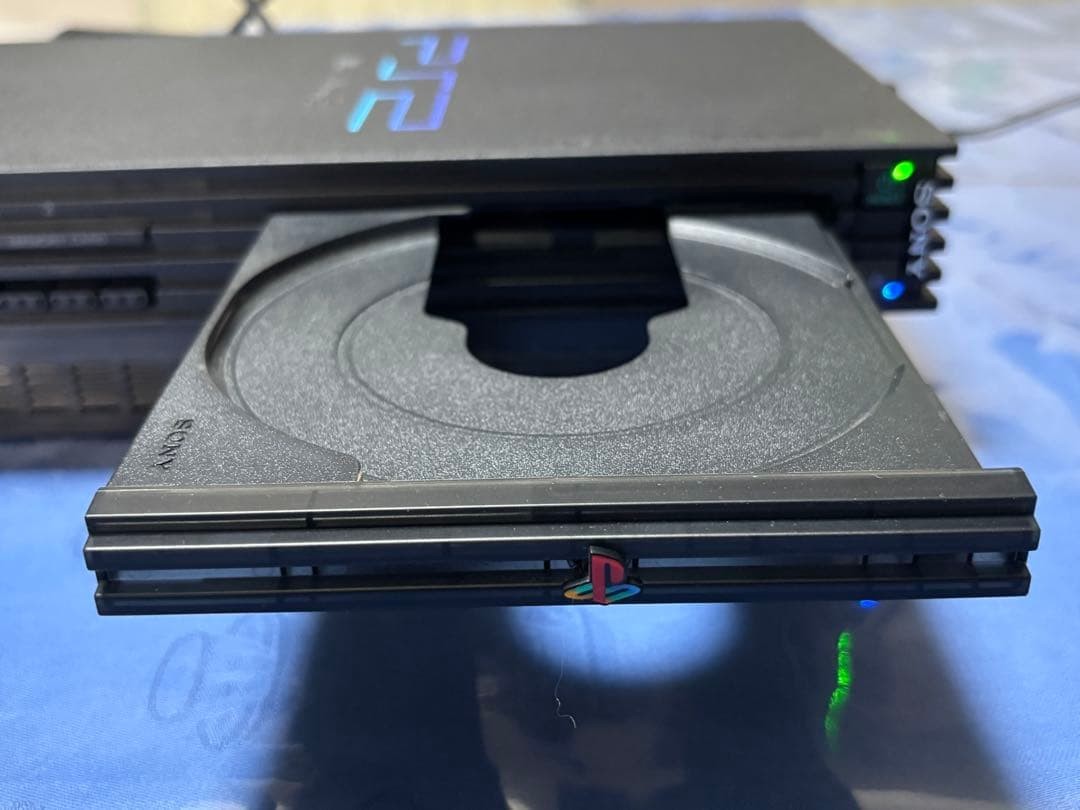 [Rare, in excellent condition] PlayStation 2 console, Midnight Black, in box