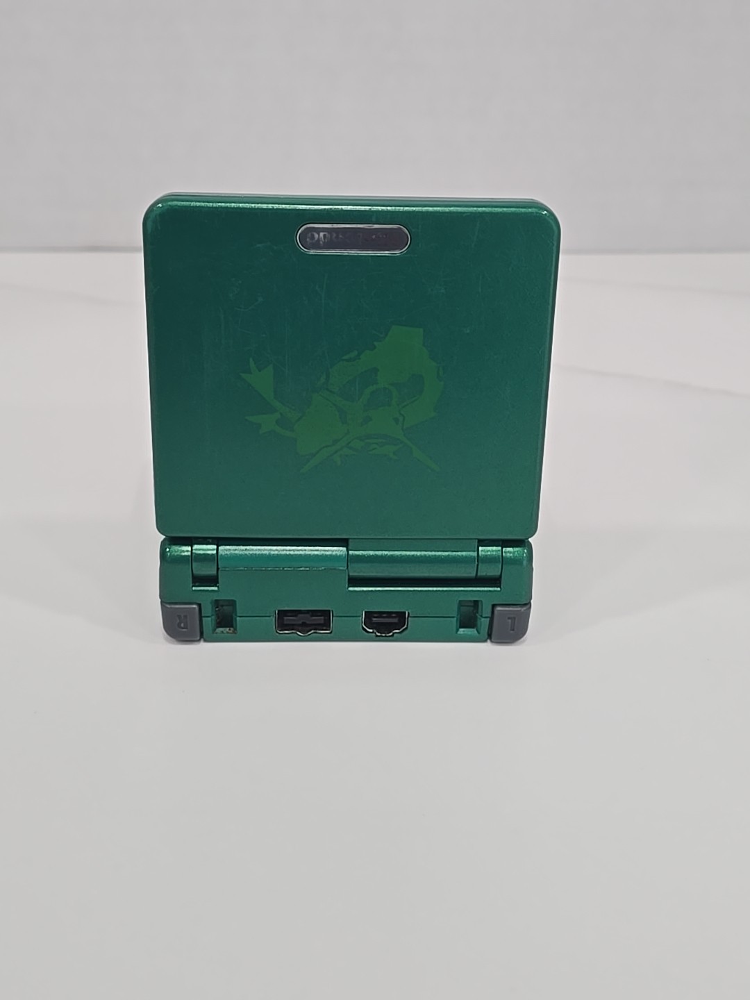 Nintendo Game Boy Advance SP Rayquaza Pokemon Console AGS-001 + 2 Harry Potters