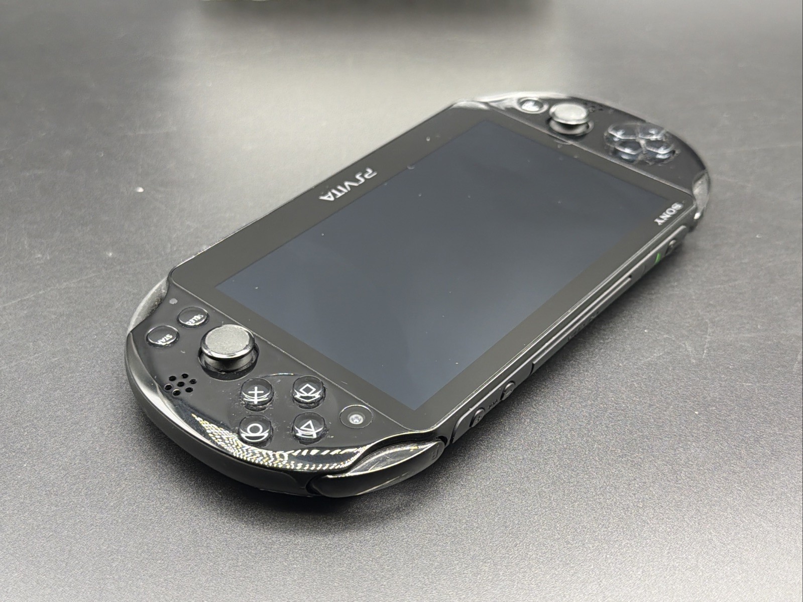 Sony PlayStation Vita Slim PS VITA PCH-2001 Black Console Tested Working W/ 8gb