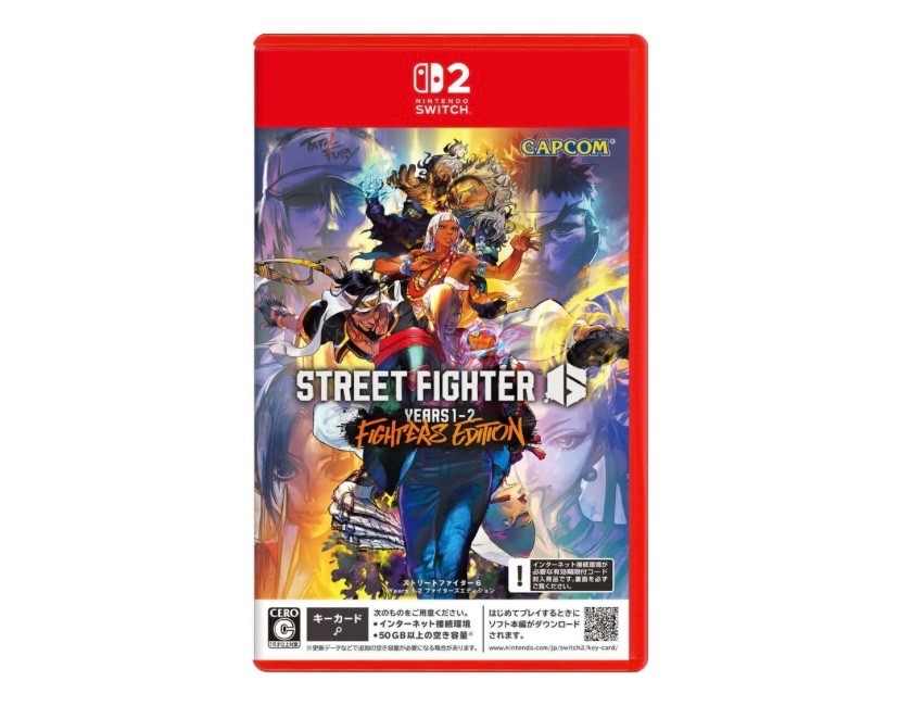 【New】Nintendo Switch 2 Software: Street Fighter 6 Years 1-2 Fighters Edition