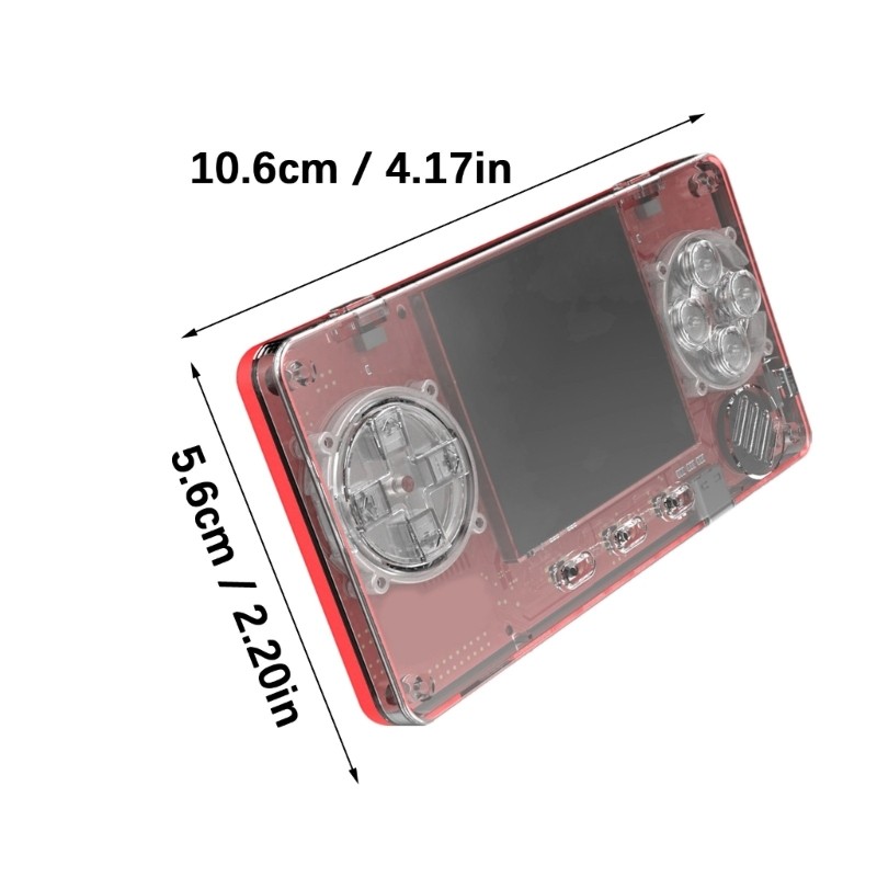 Vintage Style Handheld Gaming System 2 Unit Screen Easy Carry For Trimui Models