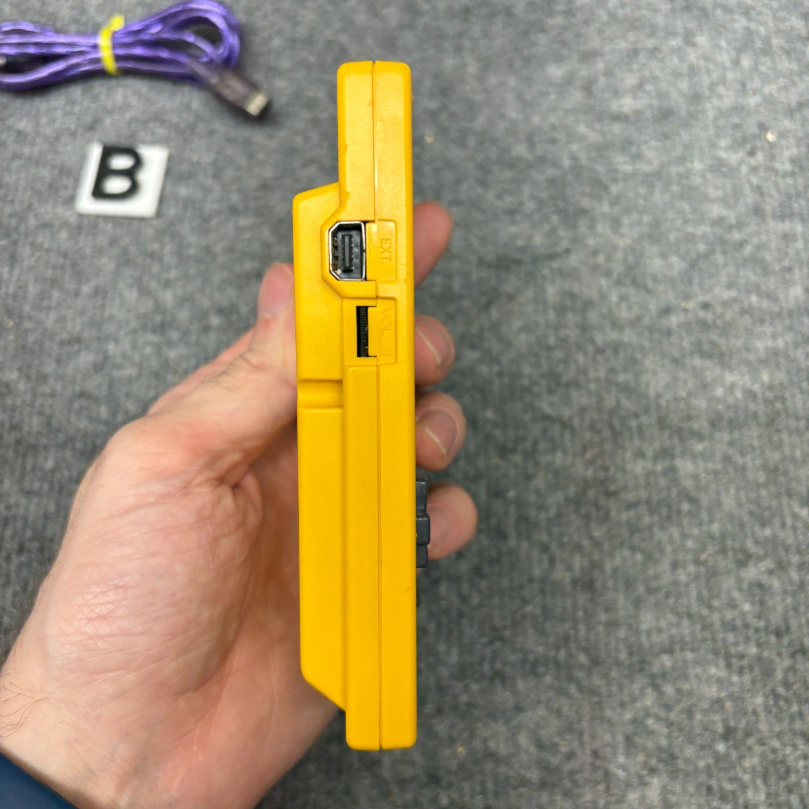 Nintendo Game Boy Pocket MGB-001 Yellow 100% OEM Tested Working Case Cord Light