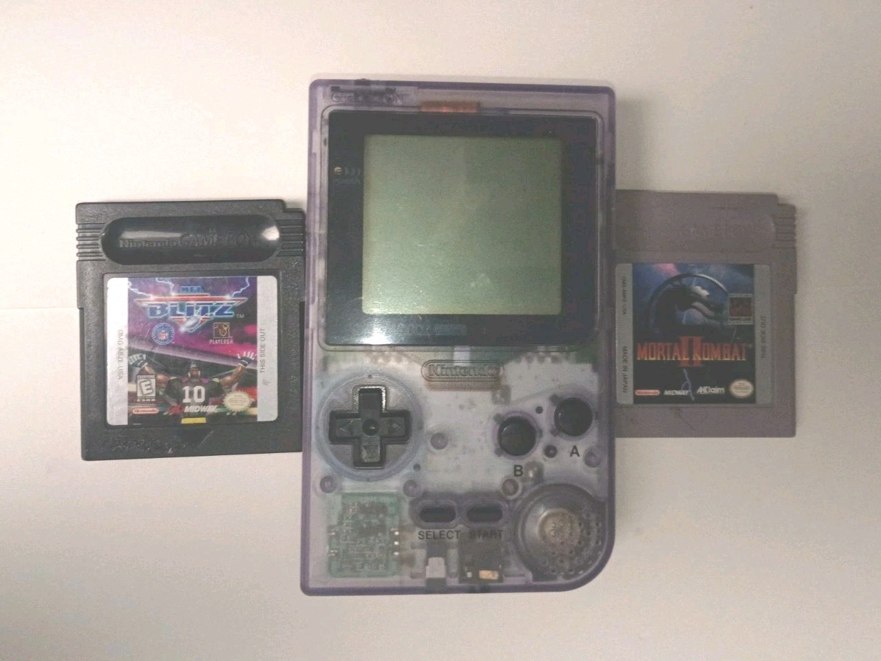 Atomic Purple Gameboy Pocket Great Condition Works Great! Games Included!