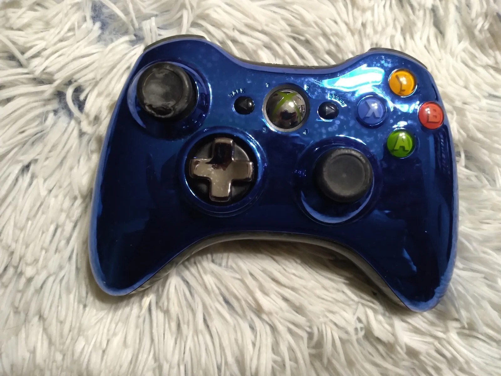 Xbox 360 Slim 250GB+Call Of Duty: Modern Warfare 2 SEALED+Chrome Blue controller