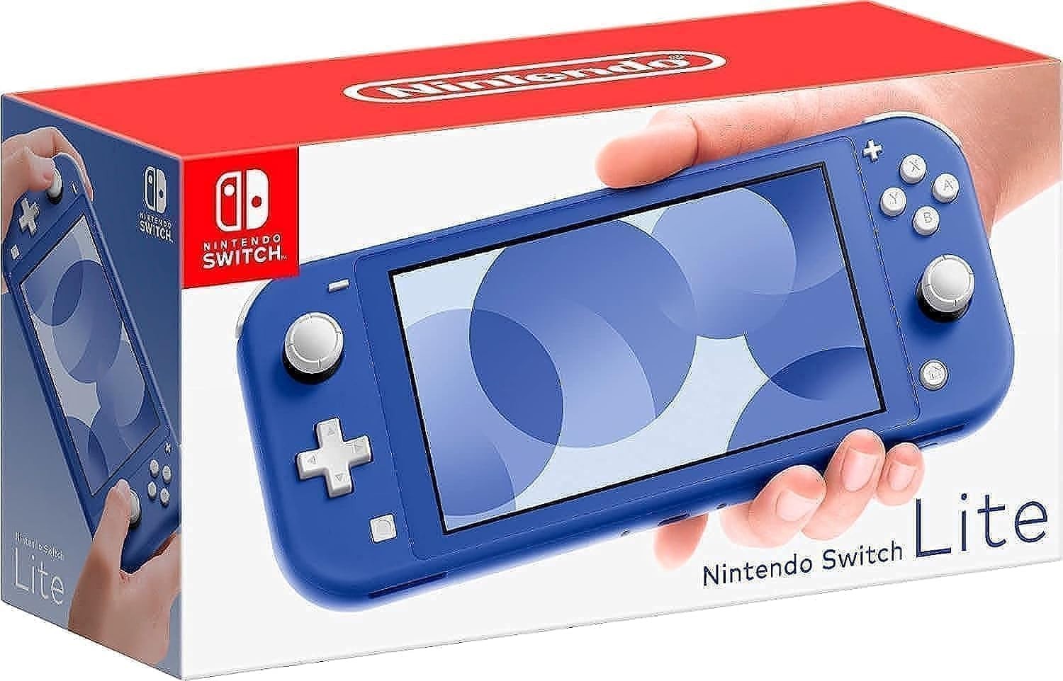 Nintendo Switch Lite Blue 32GB Handheld Console Complete CIB