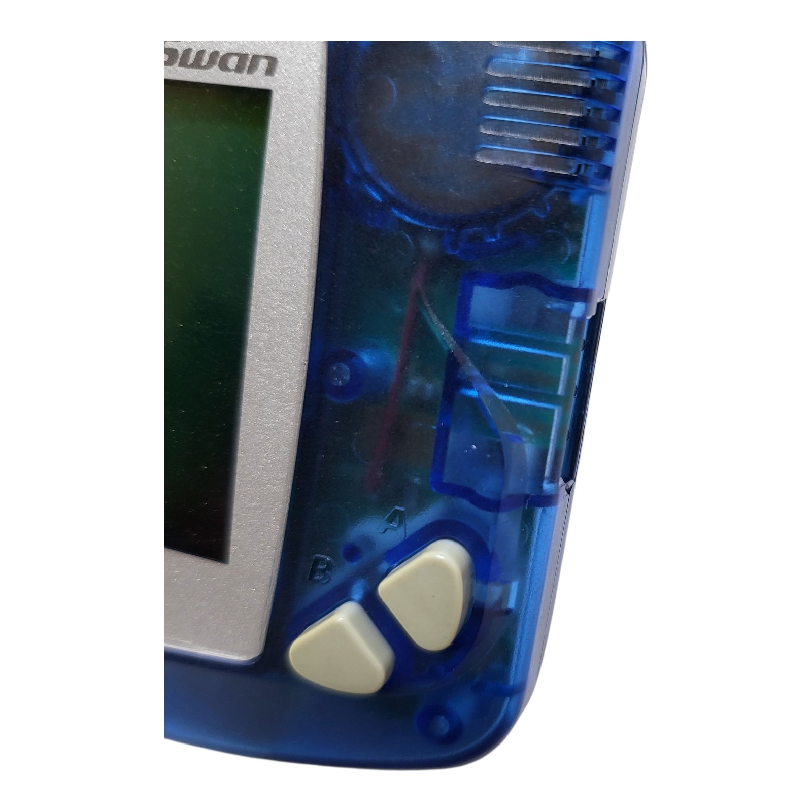 AS IS-WonderSwan Console (Crystal Blue)