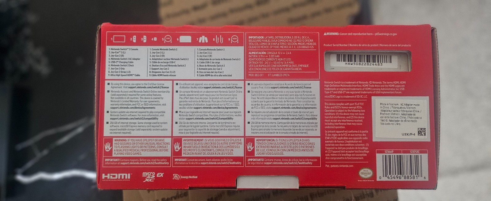 Gaming Console: Nintendo Switch 2 [New ] Open Box