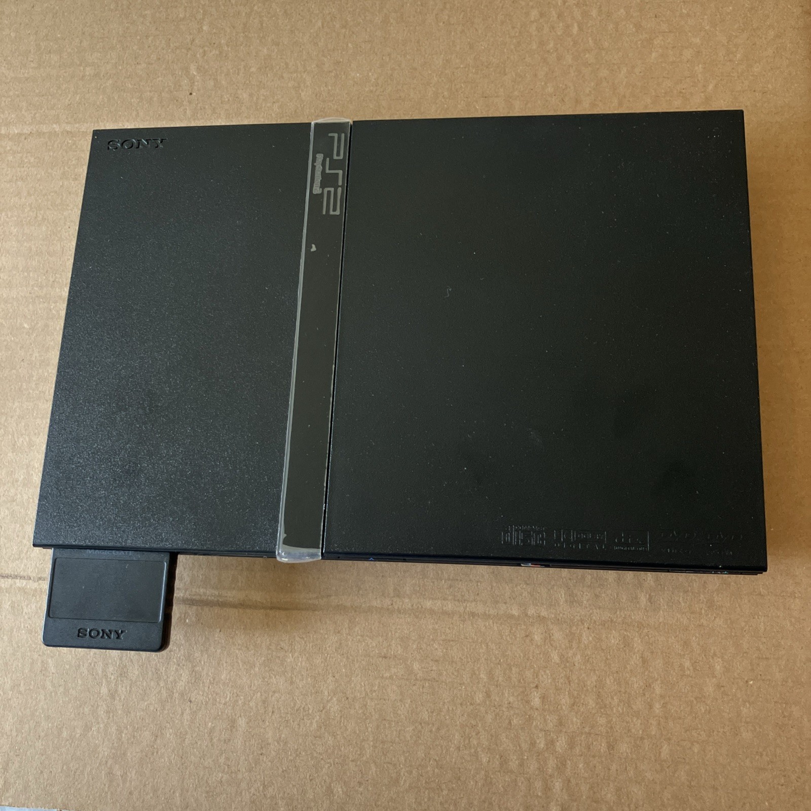 Sony PlayStation 2- Slim Console- SCHP-75001- cables, memory card, AC Adapter