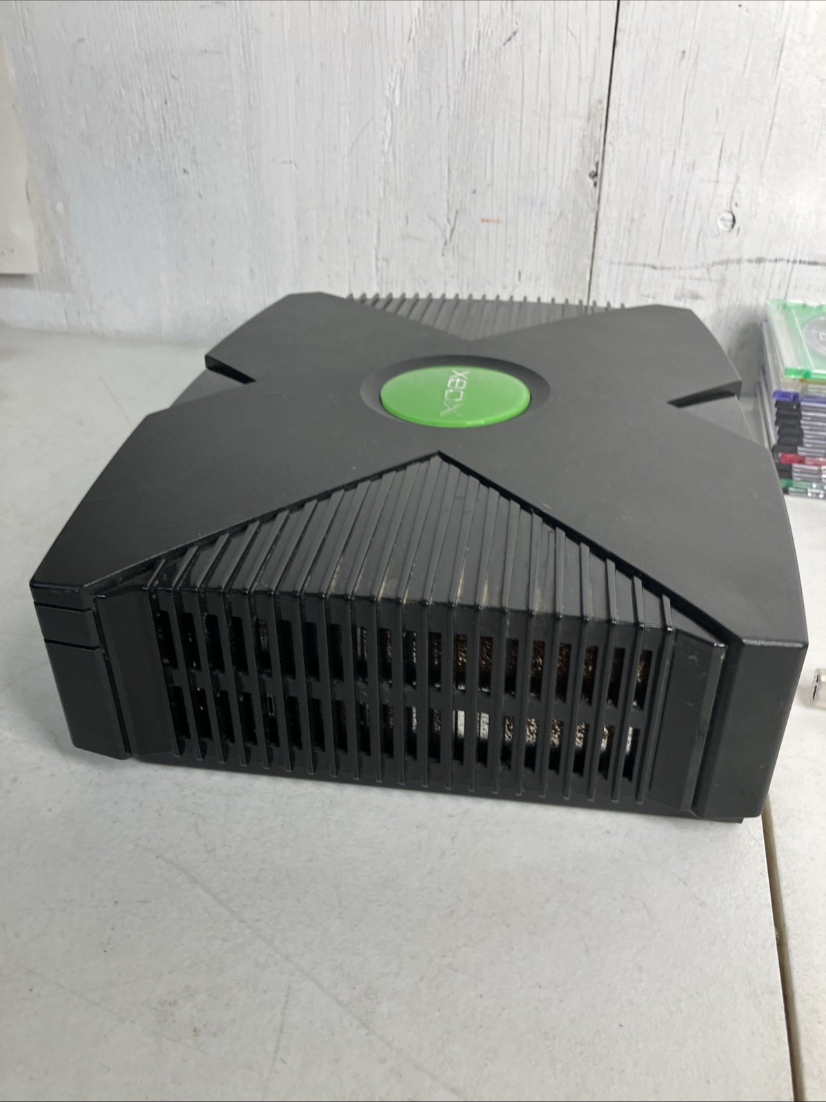 Microsoft Original Xbox Console Bundle Big Duke 15 Games Halo Crazy Taxi Deus Ex