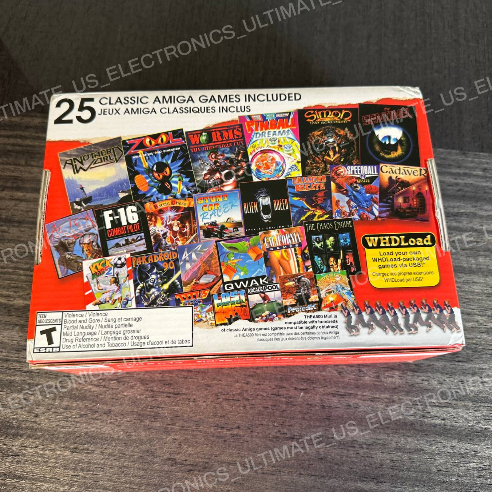 Amiga 500 The A500 Mini 25 Retro Games HDMI Console – New Modern Edition