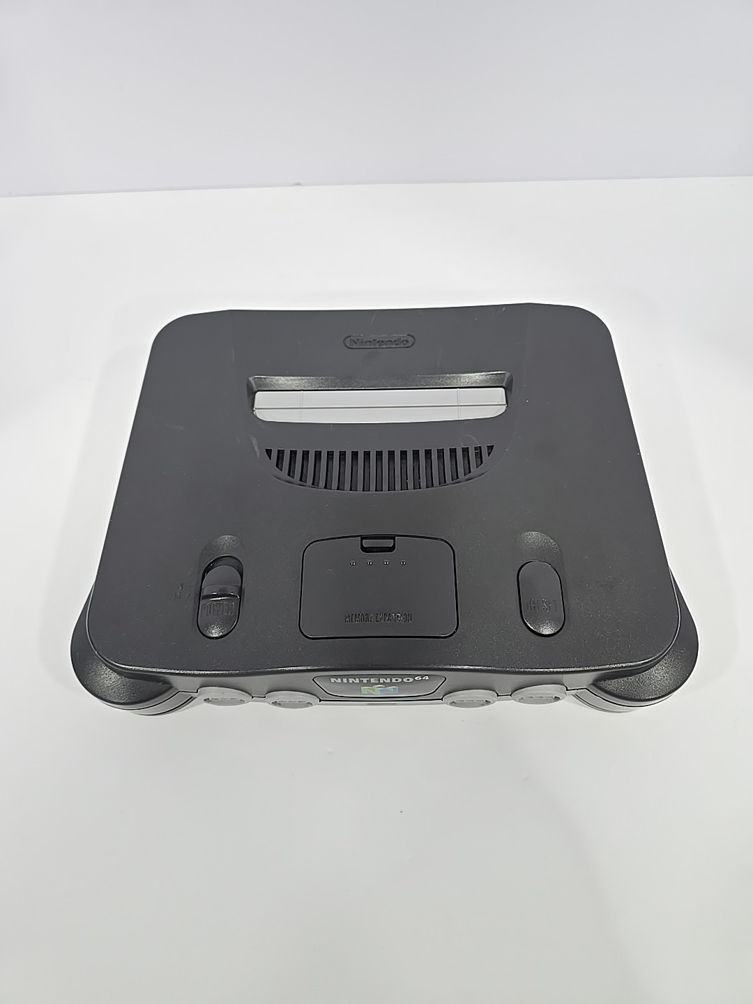 Nintendo 64 Console NUS-001 OEM Jumper PAK + 1 OEM Controller + OEM Cables WORKS