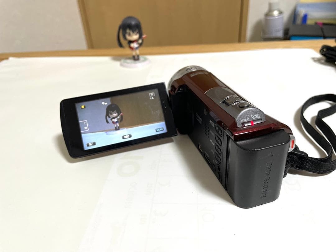 PSP Jvc Kenwood Everio Gz-E290-R With 2 Batteries Japan