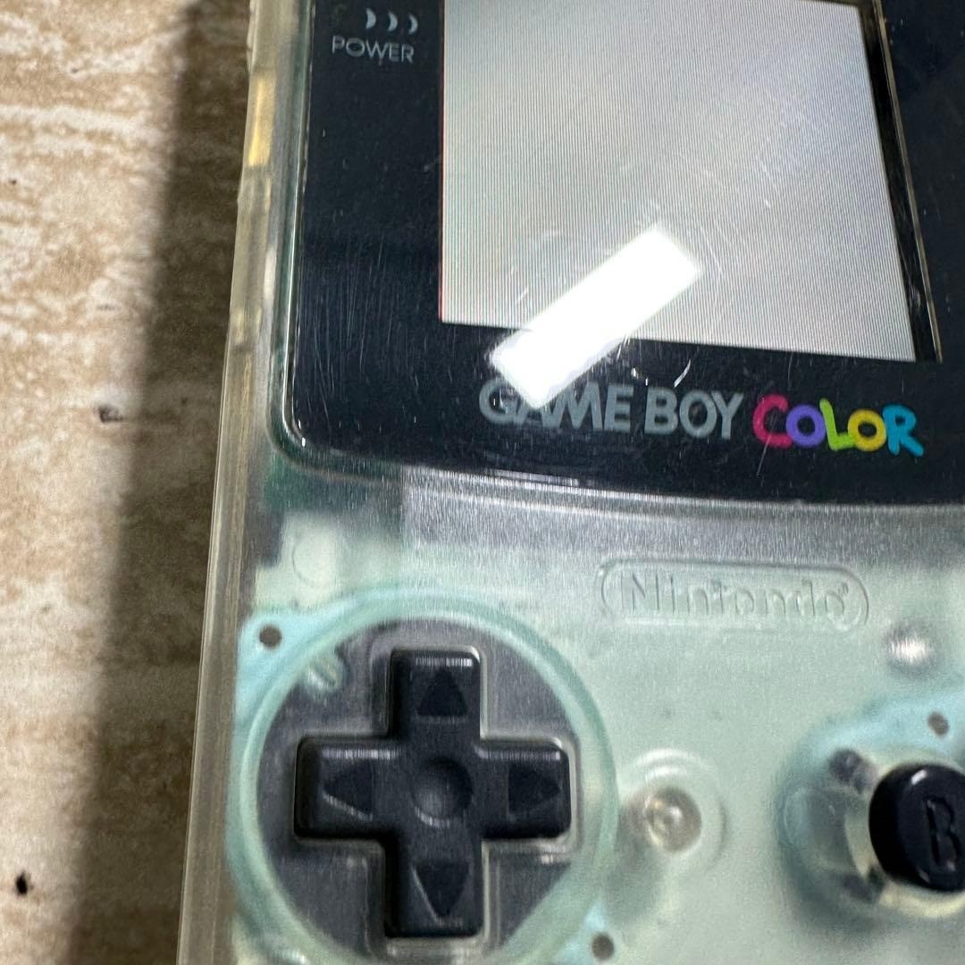 Nintendo Game Boy Color Clear Console Boxed Tested Working Near Mint 6632