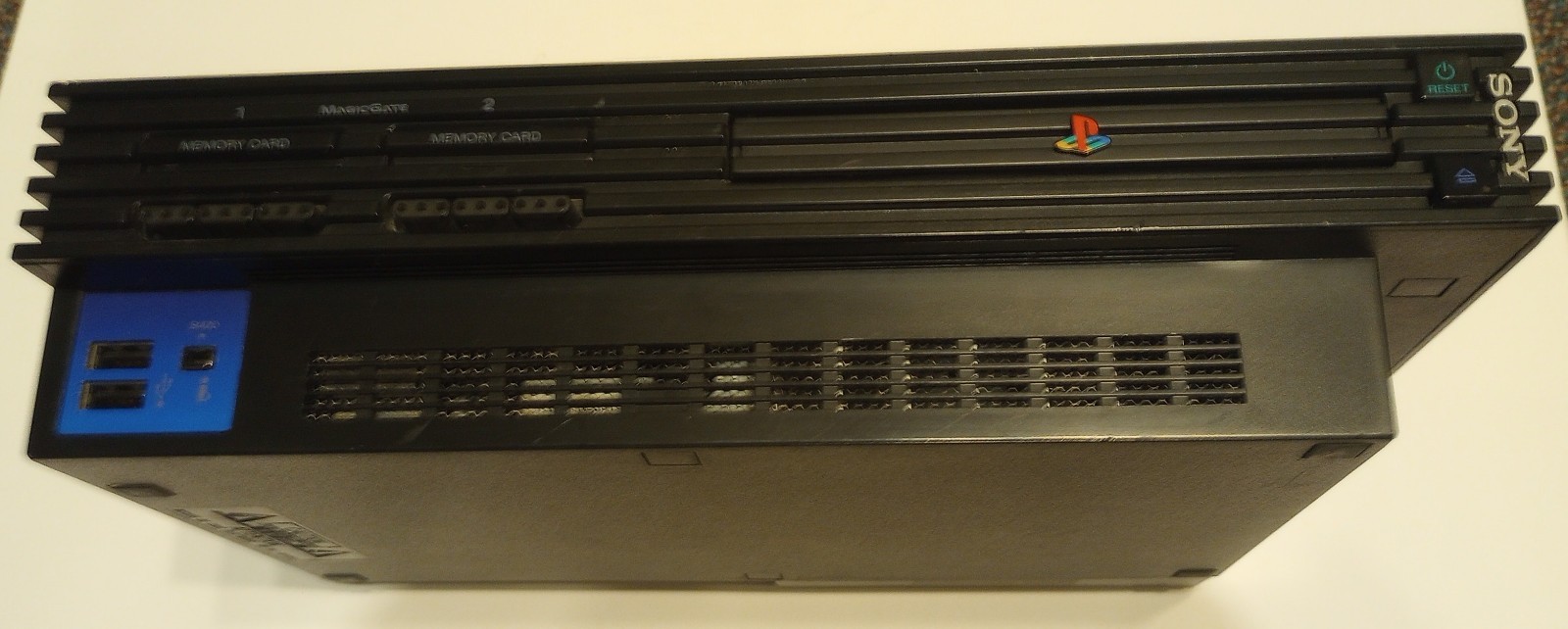 Sony PlayStation 2 PS2 Console Bundle SCPH-39001/N Controller Network Adapter