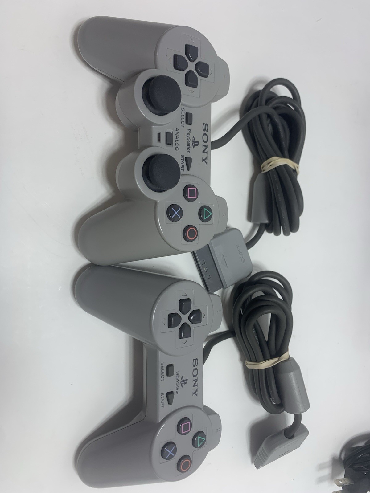 🔥PlayStation 1 PS1 Console SCPH-5501, 2 Sony Controllers, GTA 2 Game, & Cords