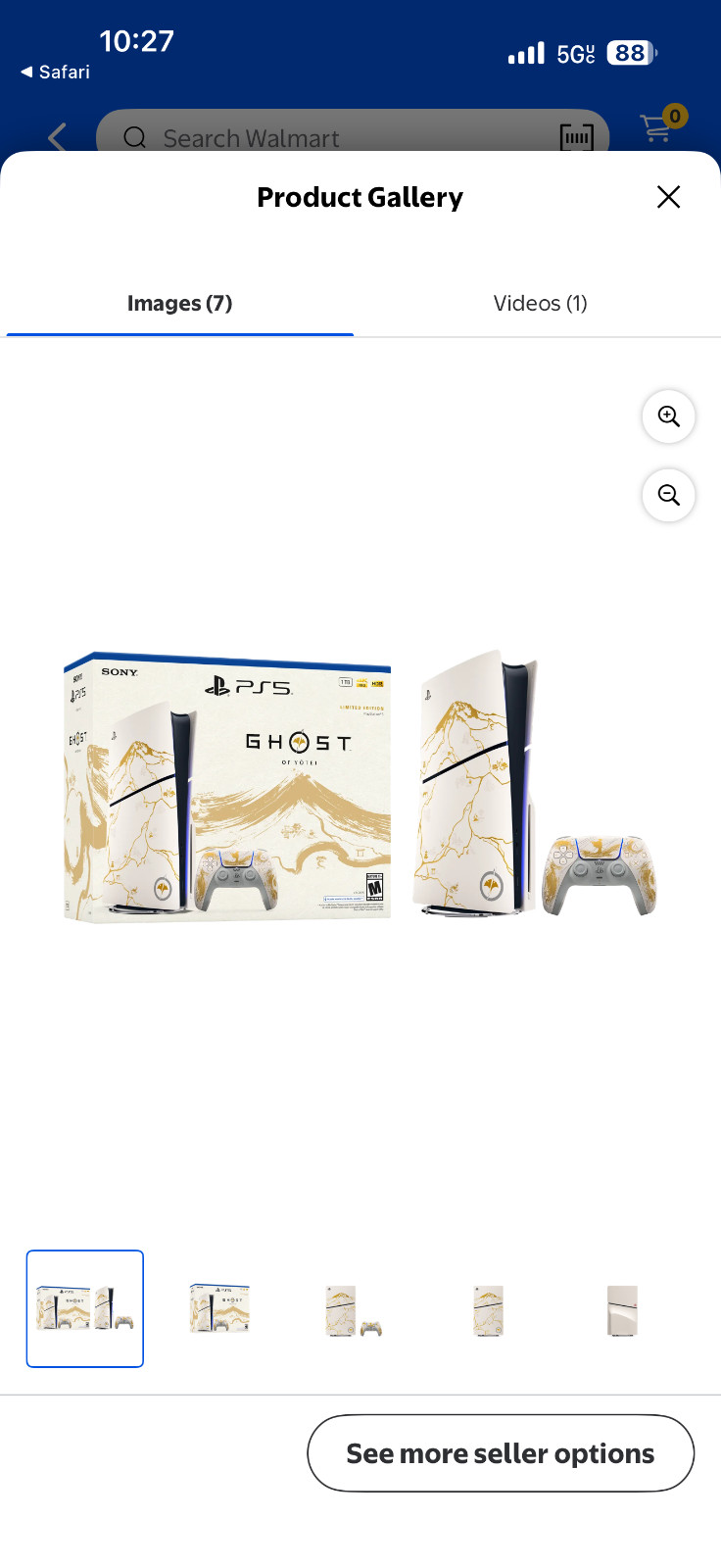Sony Playstation 5 Disc Ghost of Yotei Limited Edition Bundle & 4tb Samsung SSD