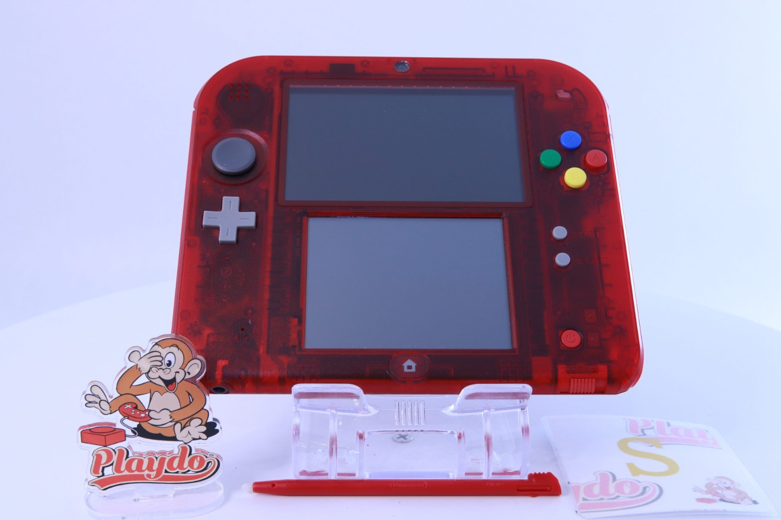 Nintendo 2DS Pokémon Red [Rank:S] W/USB Cable