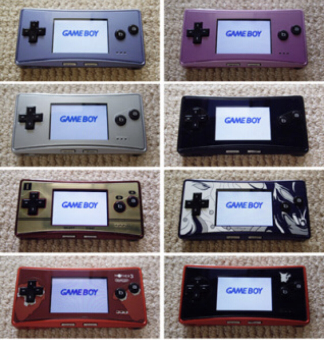 Nintendo Game Boy Micro Console Used Choice color GBA Region Free