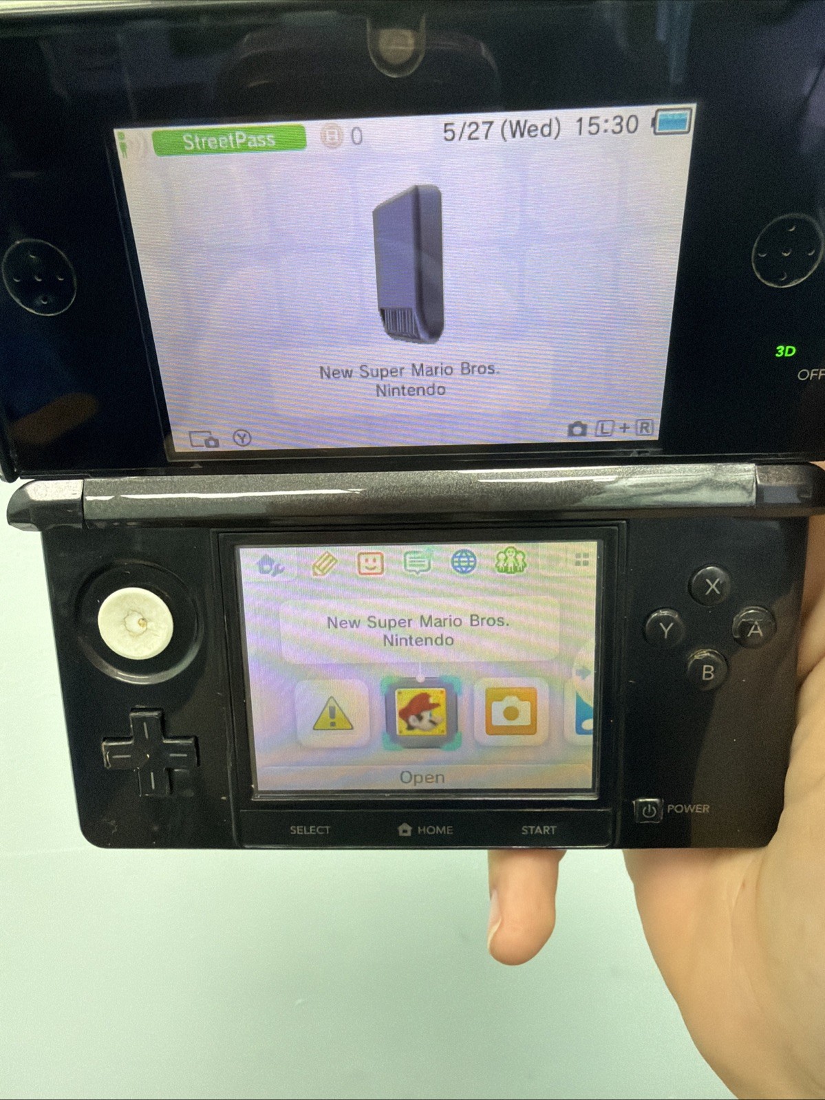 USA Nintendo 3DS 2GB Handheld System – Black (Read Desc.)