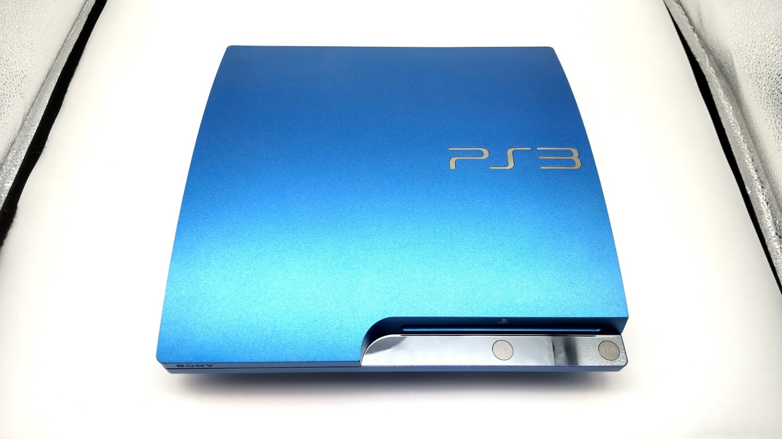 Tested Sony PS3 Console 320GB Splash Blue CECH-3000BSB W/Controller