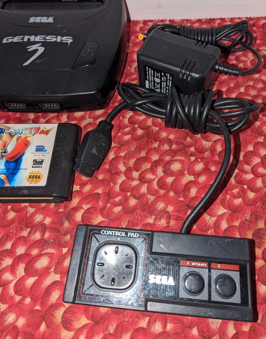SEGA Genesis 3 Core System (USED) Open Box, complete w/ plastic bags