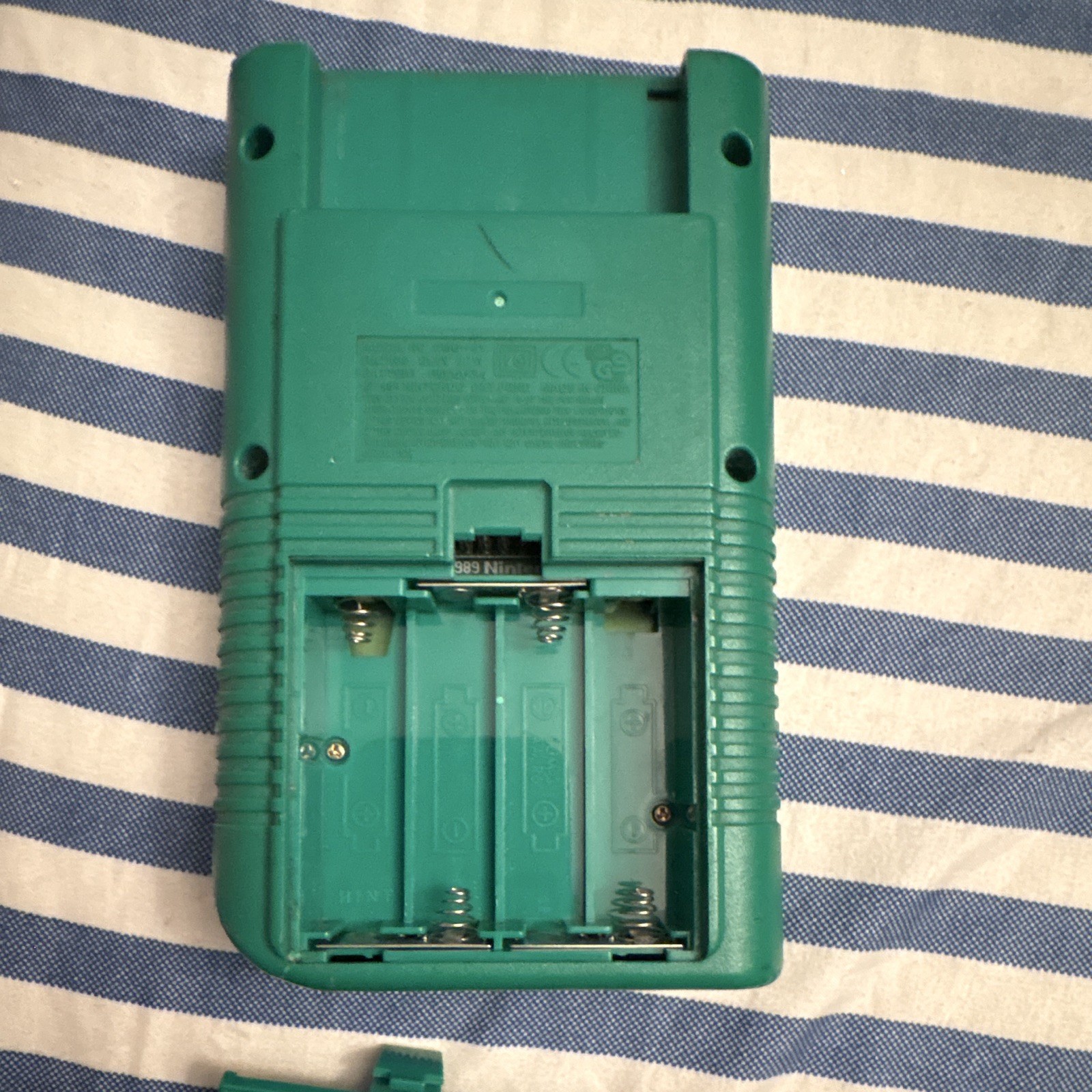 Nintendo Game Boy DMG-01 Green Handheld Console Stereo Sound Headphone Jack 1989
