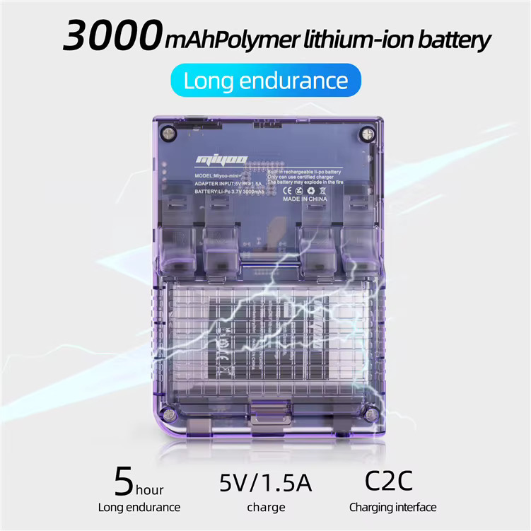 MIYOO Mini+ PLUS V3 3.5» Inch Retro Handheld Game Console Open Source Mini Plus