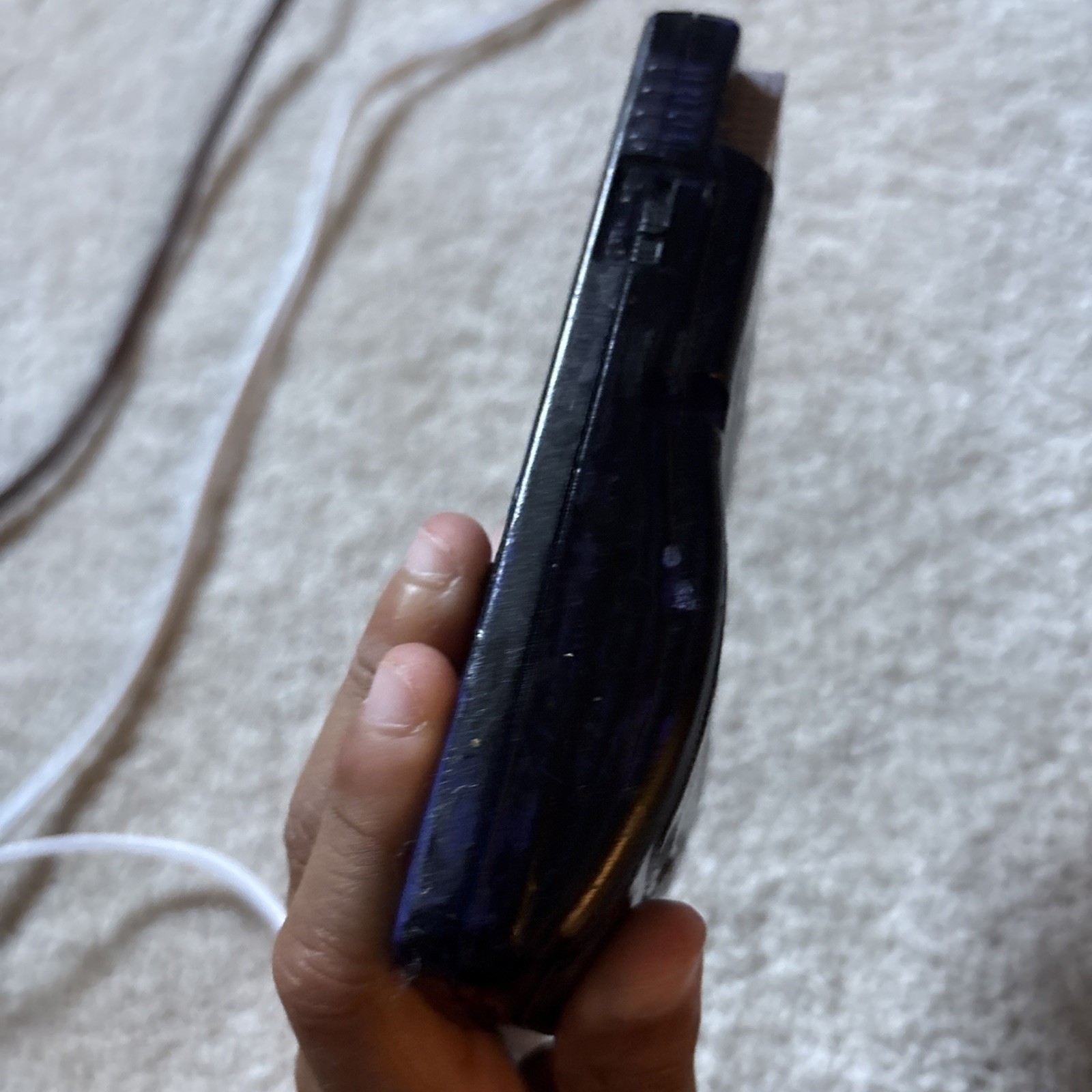 Nintendo Game Boy Color PURPLE(painted Black)WORKING