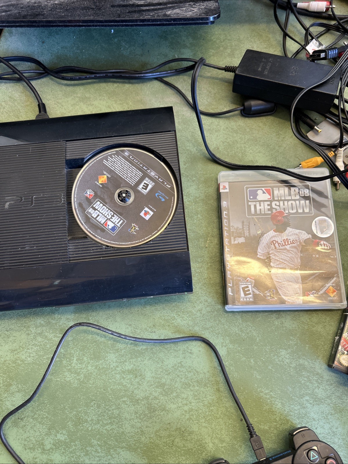 Sony PlayStation 3 (CECH-4001b) PS3 250GB Super Slim Console Only Black
