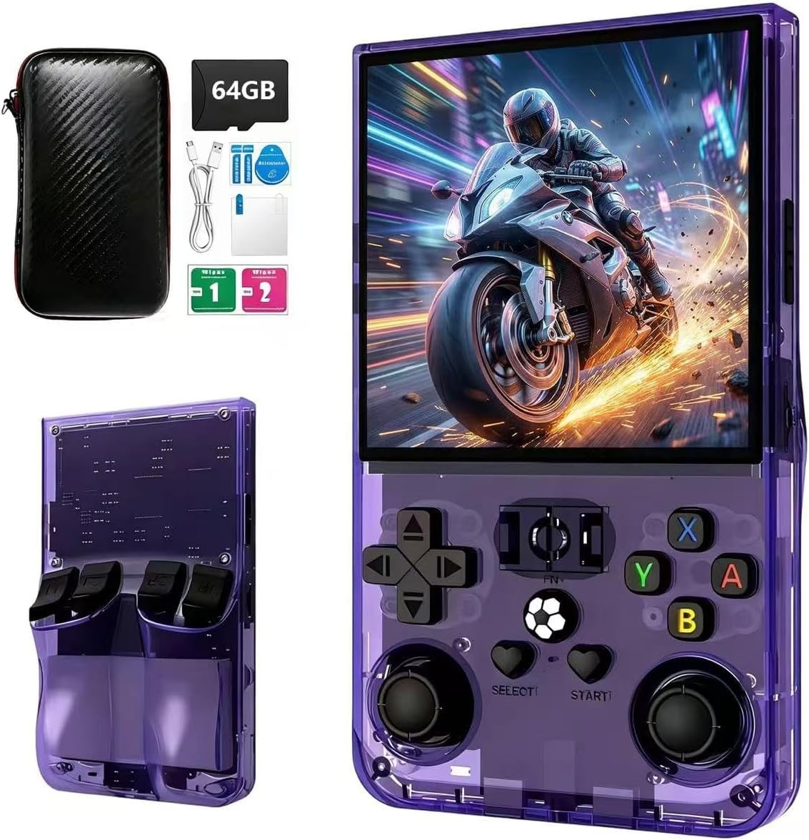 R36MAX Transparent Purple 4.0 64GB