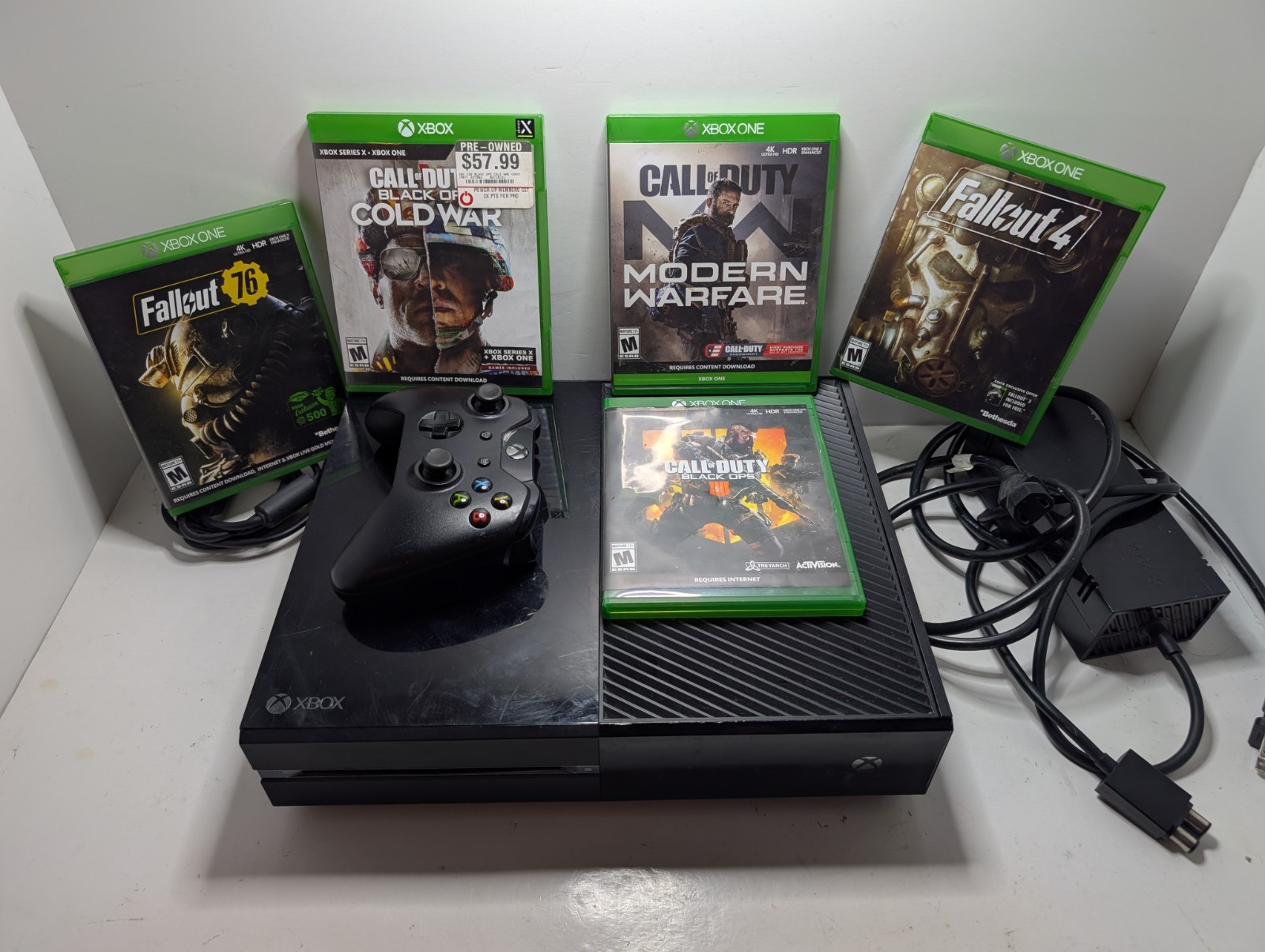 Xbox One 1540 500gb Call Of Duty Fallout Lot Fully Tested & Reset